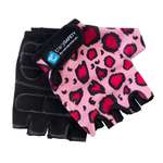 Велоперчатки детские защитные Crazy Safety Pink Leopard