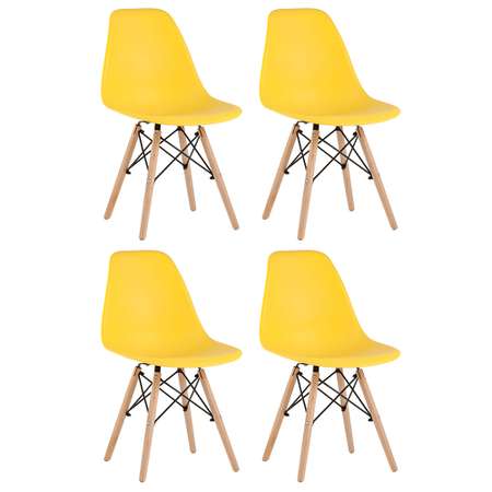 Комплект стульев Stool Group DSW Style желтый
