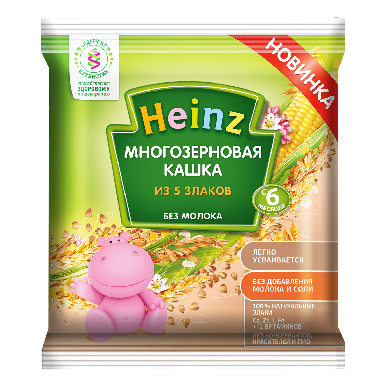 Каша Heinz безмолочная многозерновая сашет 30 г купить по цене 23.9 ₽ в  интернет-магазине Детский мир