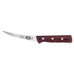 Нож кухонный Victorinox 5.6606.12 стальной обвалочный лезвие 120 мм прямая заточка коричневый