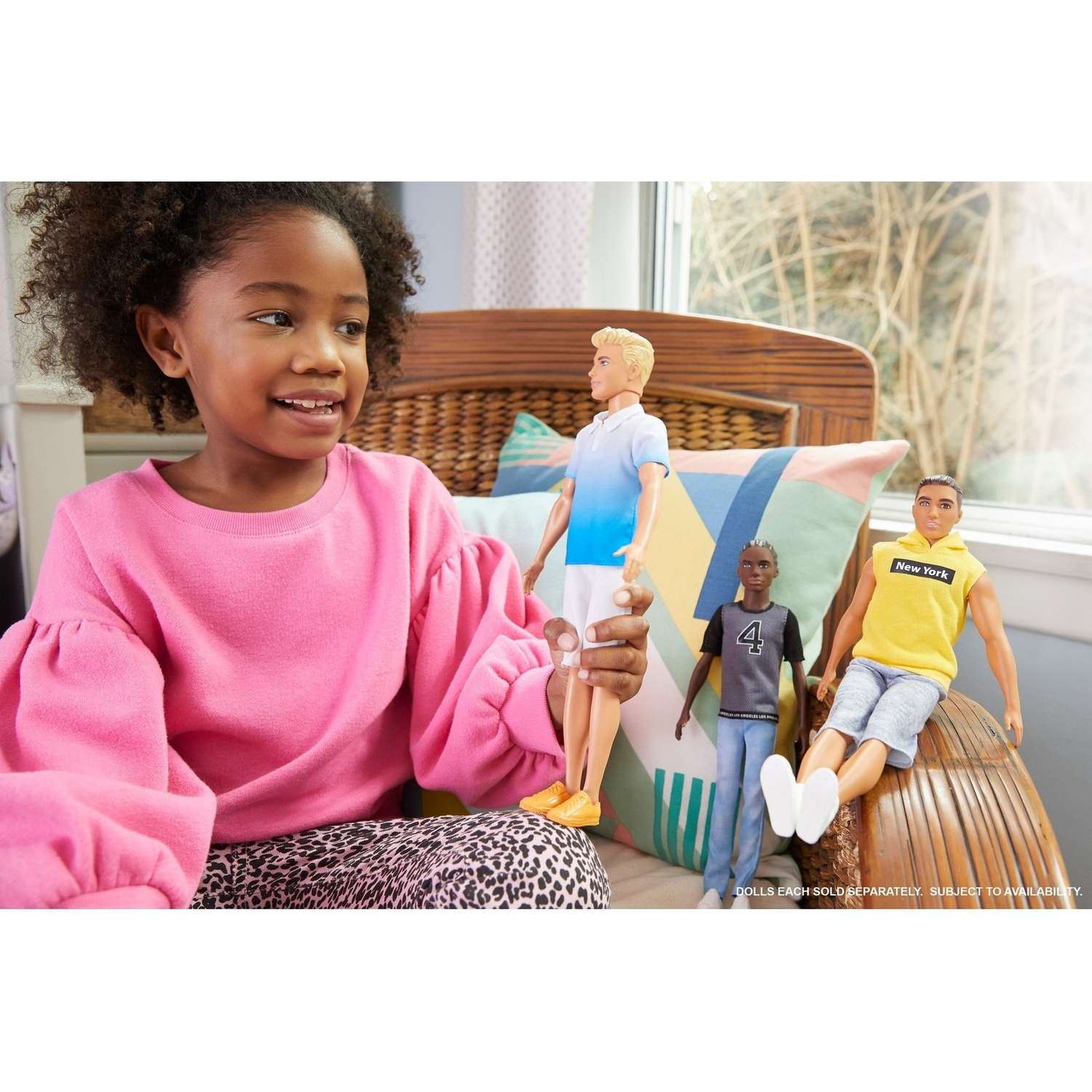 Кукла Barbie Игра с модой Кен в голубой рубашке GDV12 DWK44 - фото 8