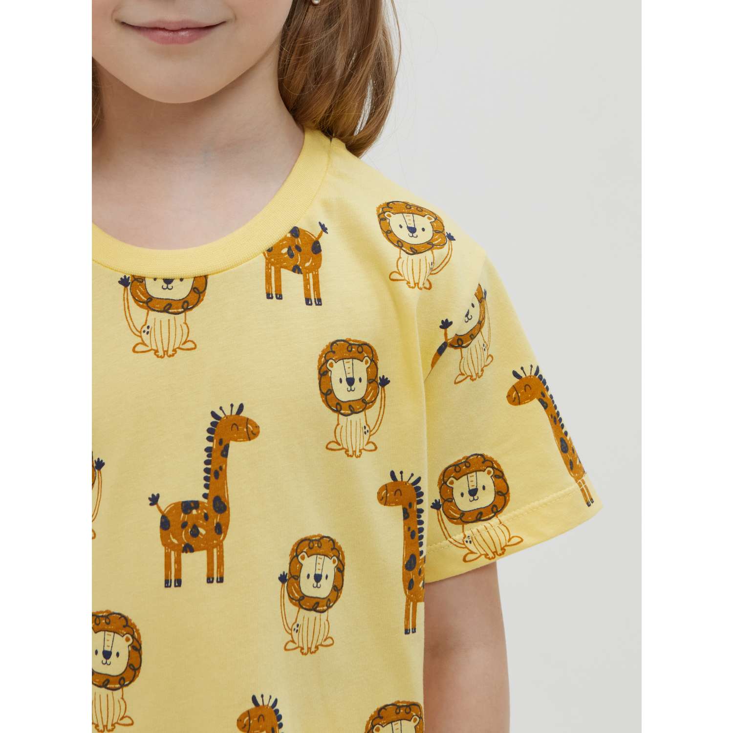 Пижама ISSHOP пижама желтая с шортами - фото 5