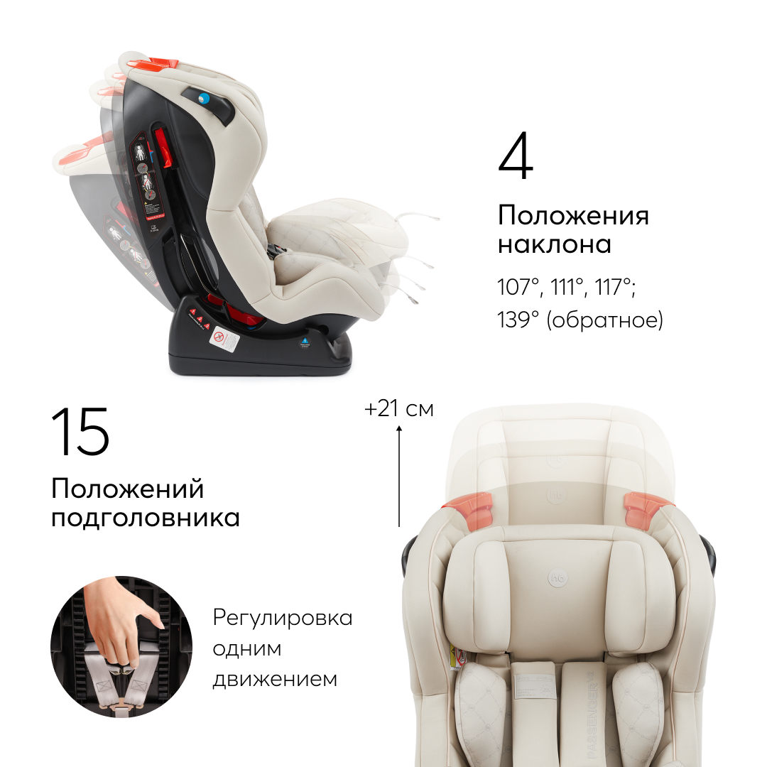 Автокресло Happy Baby Passenger V2 0-25 кг - фото 7