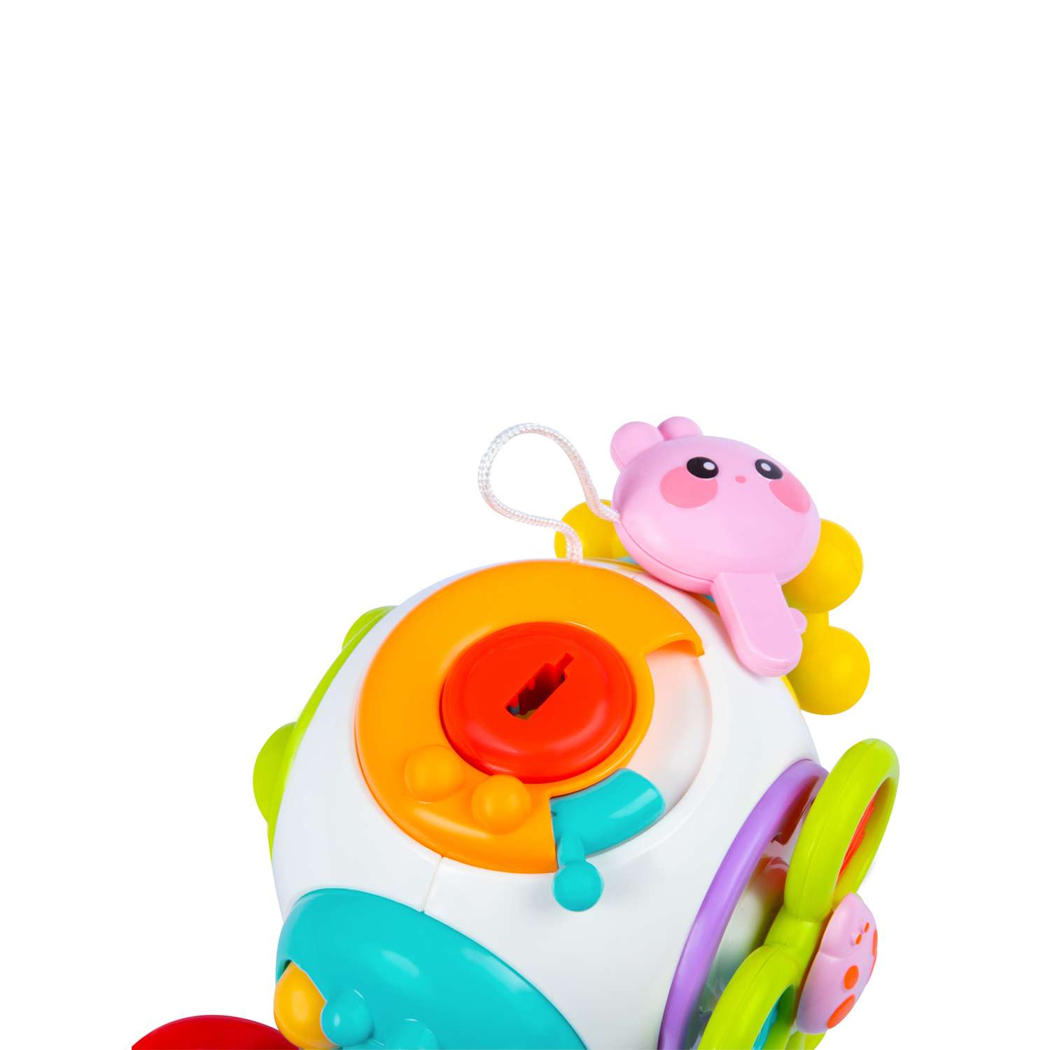 Игрушка развивающая Smart Baby Шарик-бизиборд дорожный - фото 14