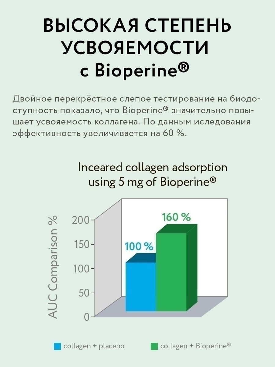 Коллаген витамин С в капсулах BIOTTE с Биоперином для волос ногтей кожи суставов 120 капсул - фото 7