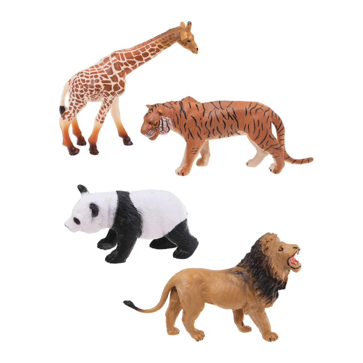 Фигурки животных Наша Игрушка набор игровой для развития и познания 4 шт - фото 2