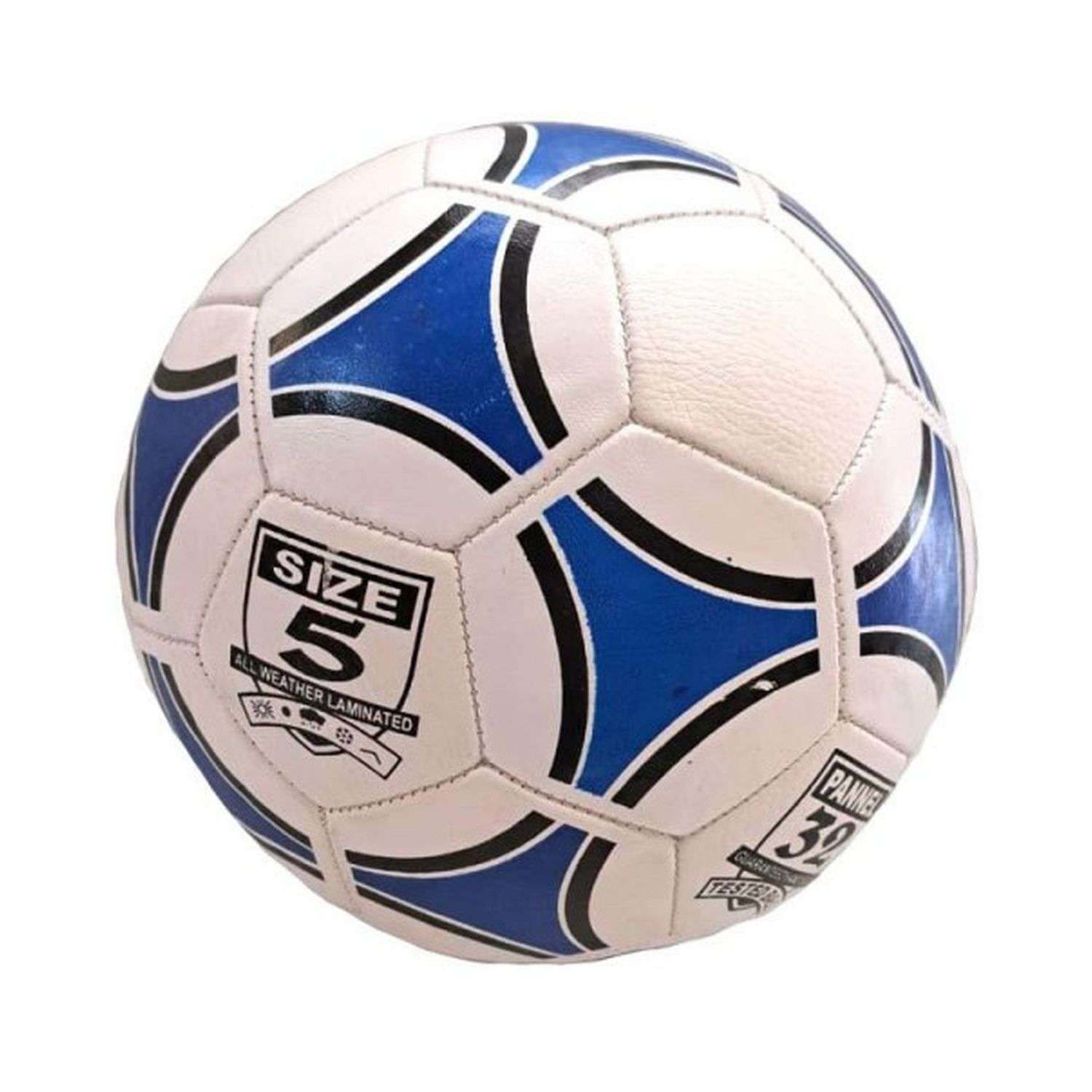 Футбольный мяч Uniglodis трехцветный размер 5 - фото 1