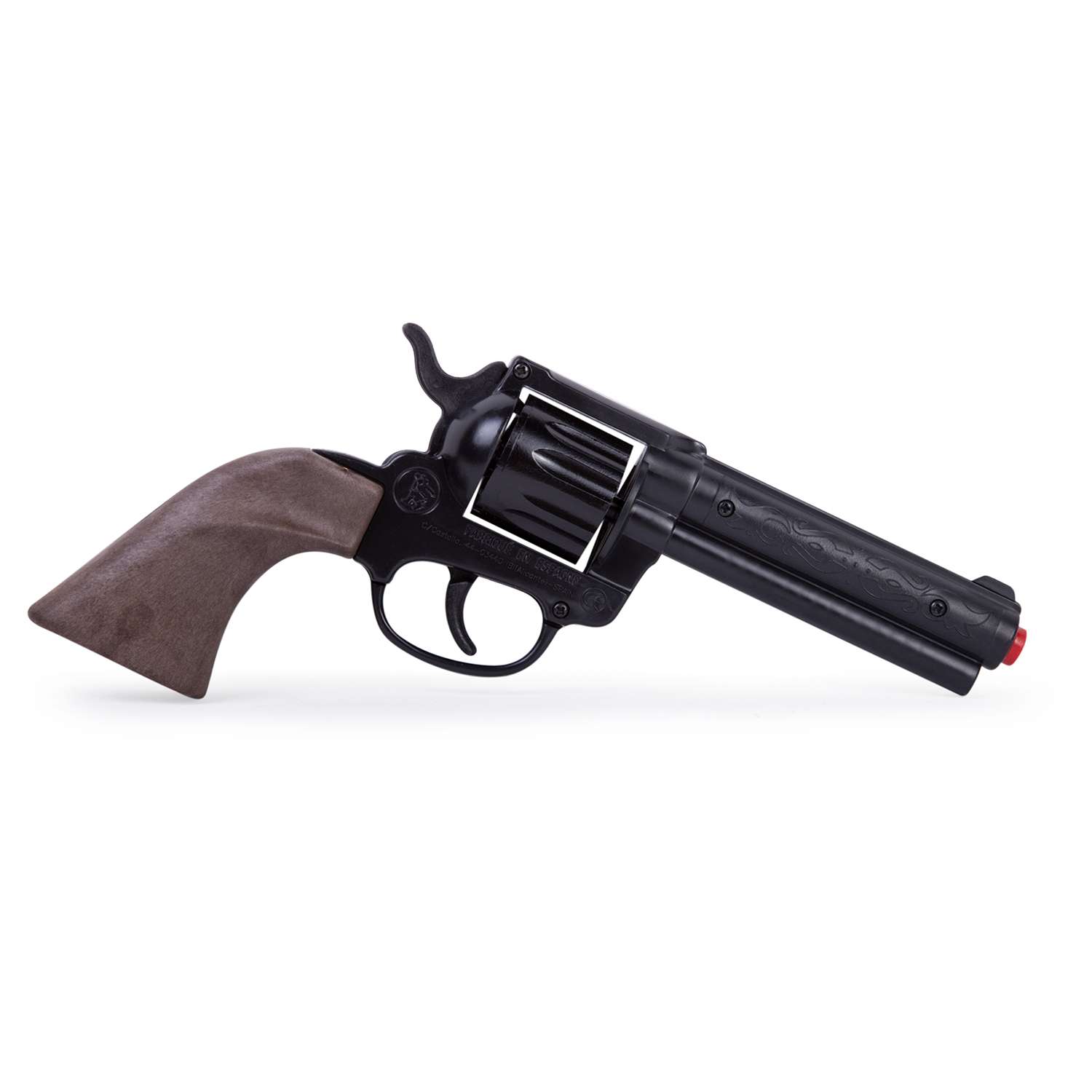 Револьвер ковбоя Gonher (пластамас.) черный 25 см - фото 2