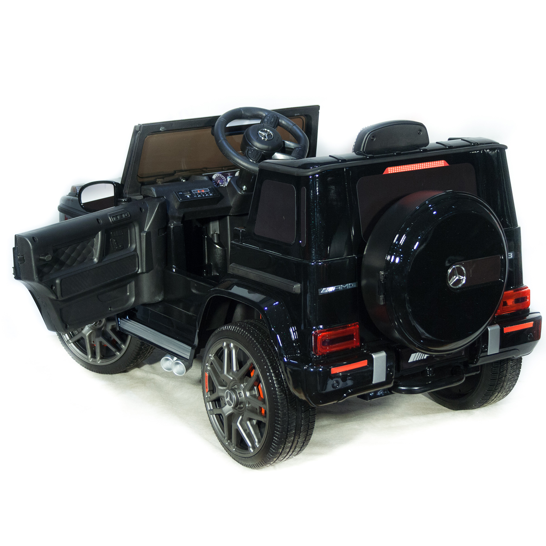 Электромобиль TOYLAND Джип Mercedes Benz G 63 Small BBH-0002 чёрный - фото 6