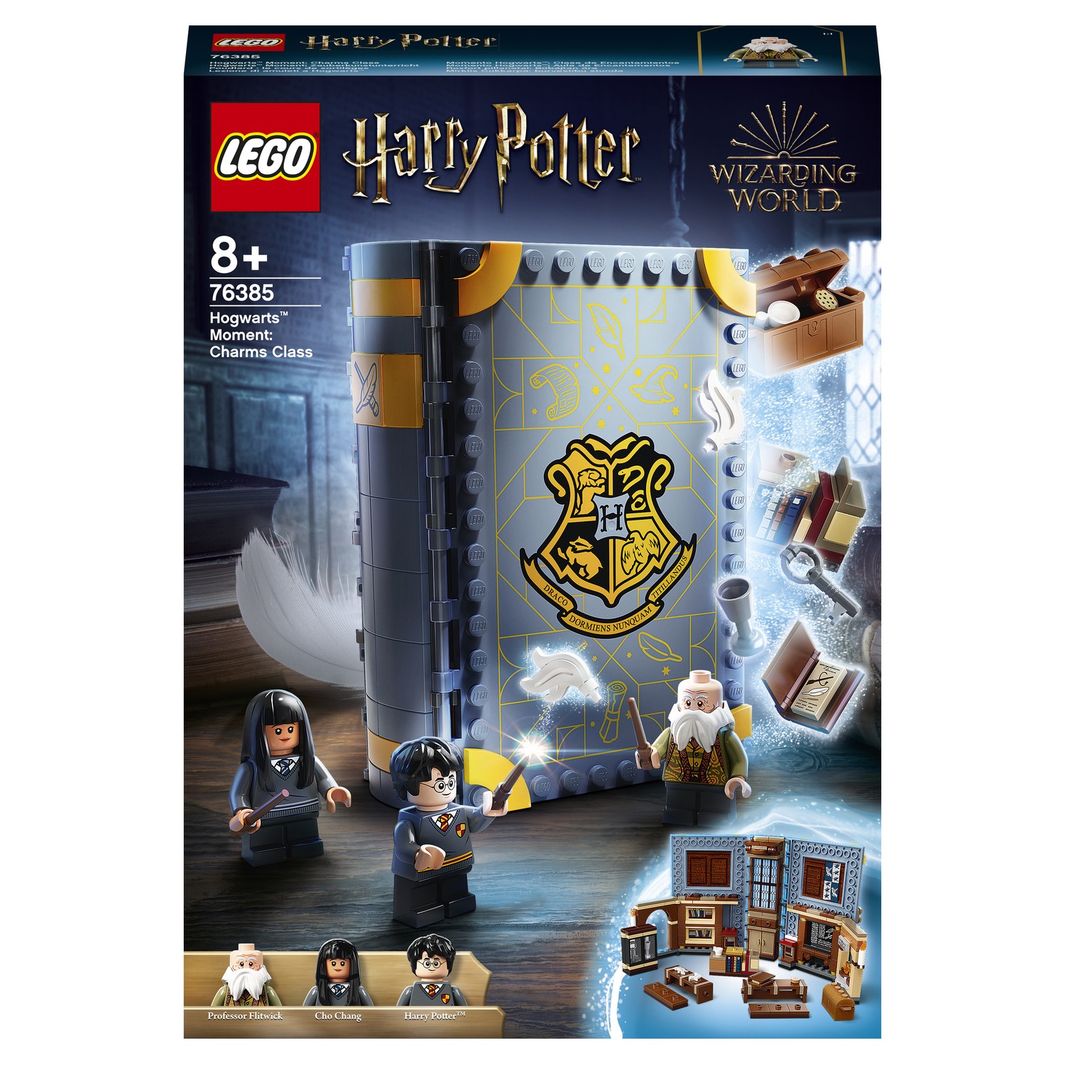 Конструктор LEGO Harry Potter Учёба в Хогвартсе Урок заклинаний 76385  купить по цене 2599 ₽ в интернет-магазине Детский мир