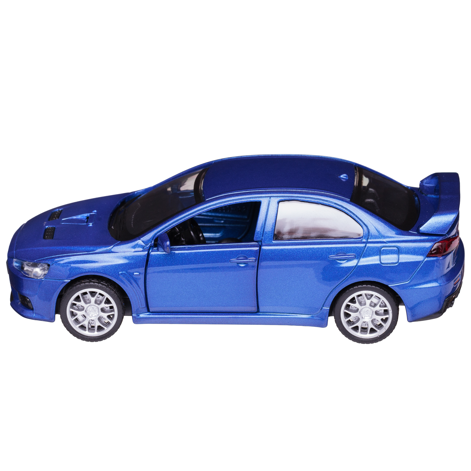 Автомобиль Abtoys Mitsubishi MSZ 1:43 инерционный синий WE-15960BL - фото 4