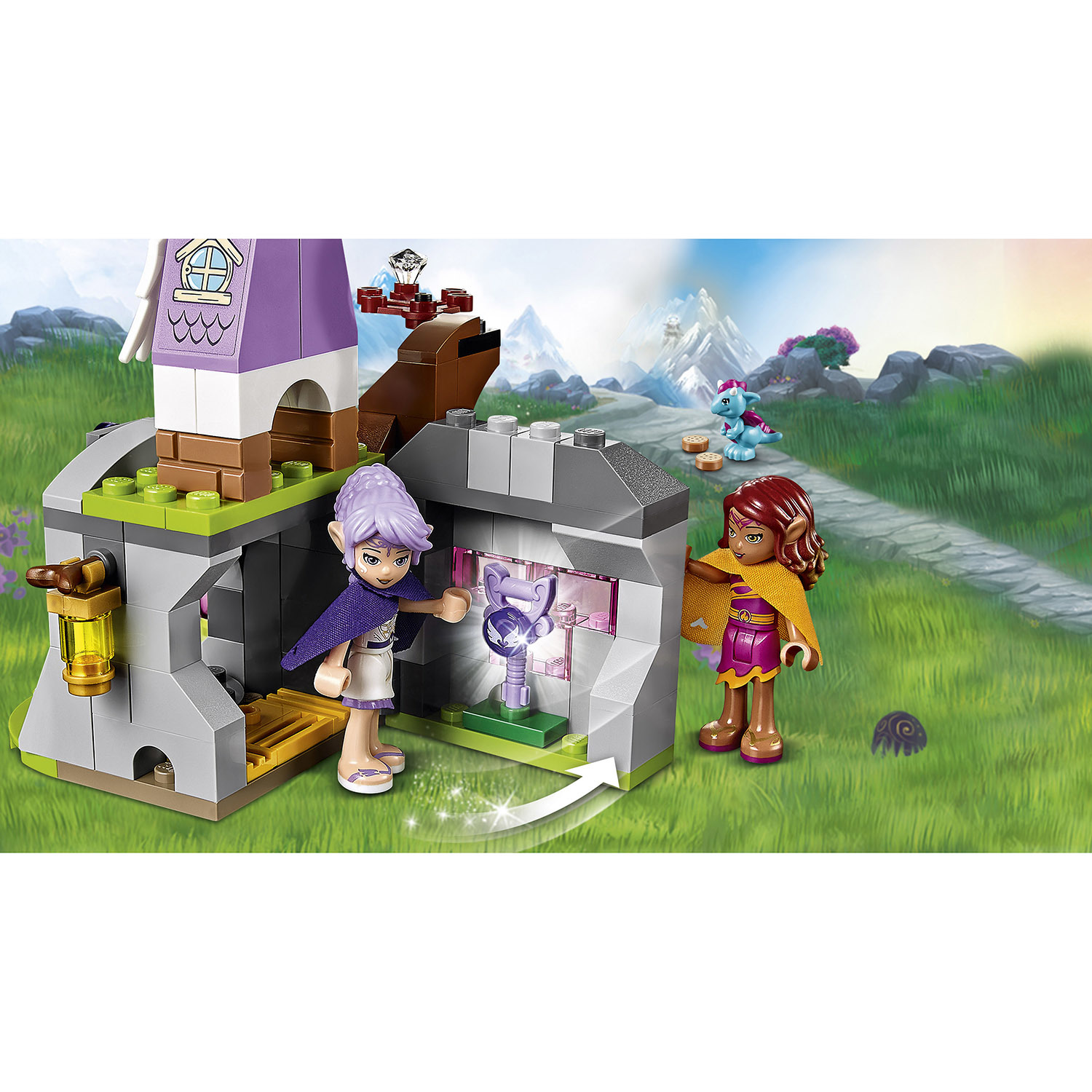 Конструктор LEGO Elves Летающие сани Эйры (41077) - фото 8