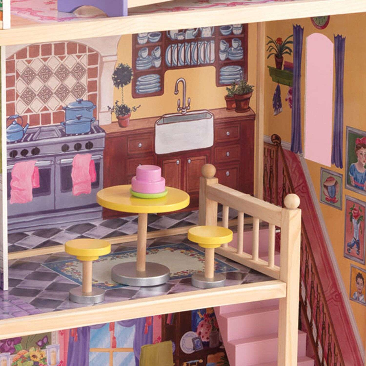 Кукольный домик KidKraft Кайла с мебелью 10 предметов 65092_KE 65092_KE - фото 6