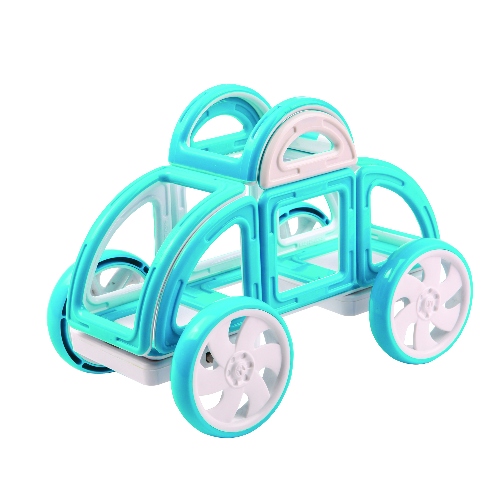 Магнитный конструктор Magformers My First Buggy 14-Blue - фото 2