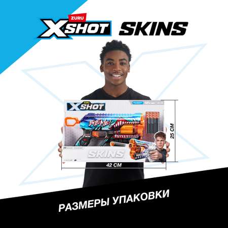 Бластер Zuru XSHOT  Skins Грифер Акула