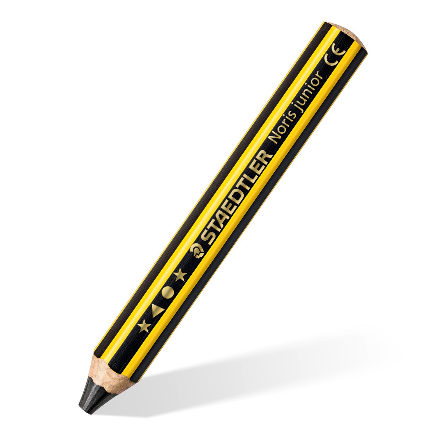 Карандаш чернографитовый STAEDTLER Noris Junior 2B - фото 2