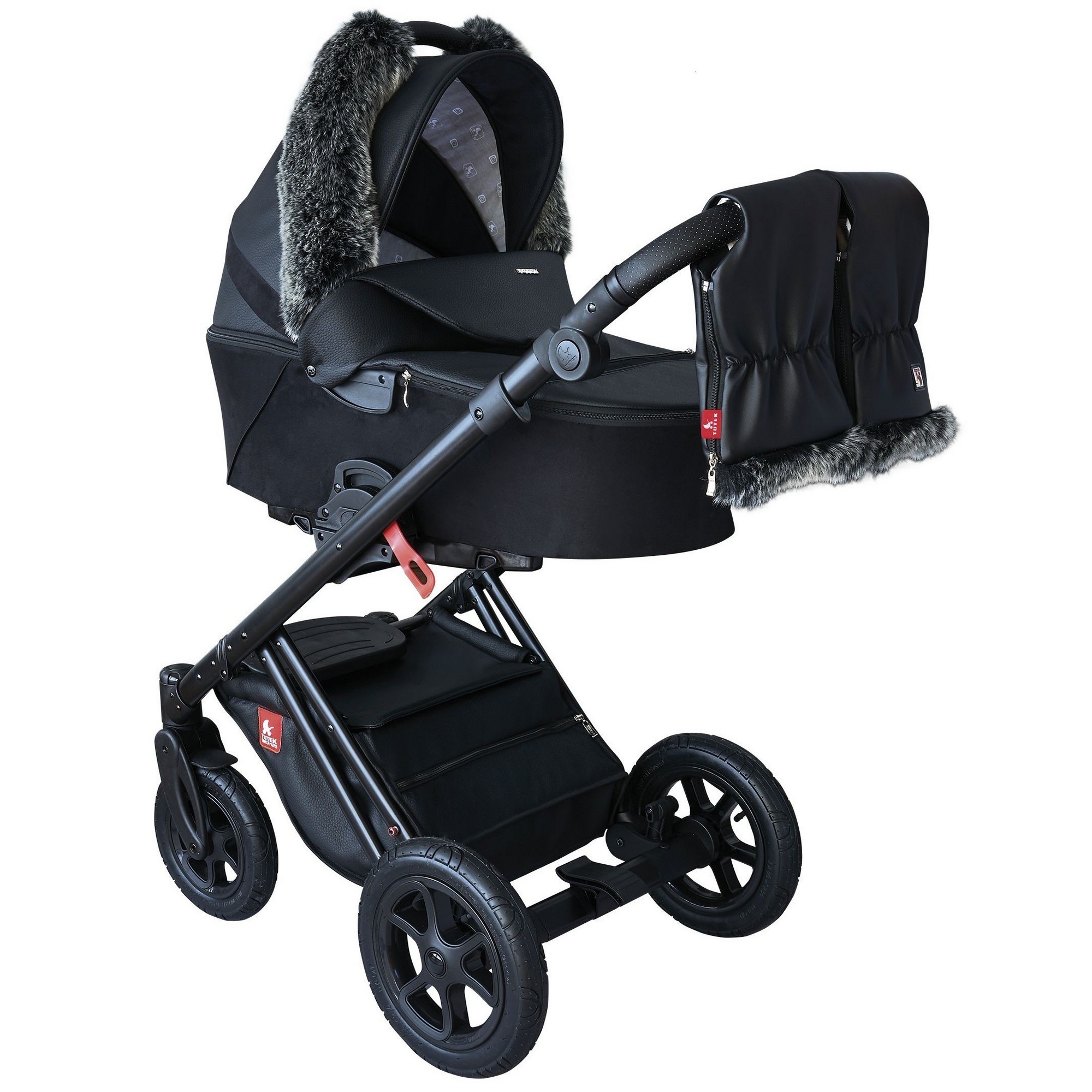 Коляска 2в1 Tutek Diamos Eco Black Premium - фото 1