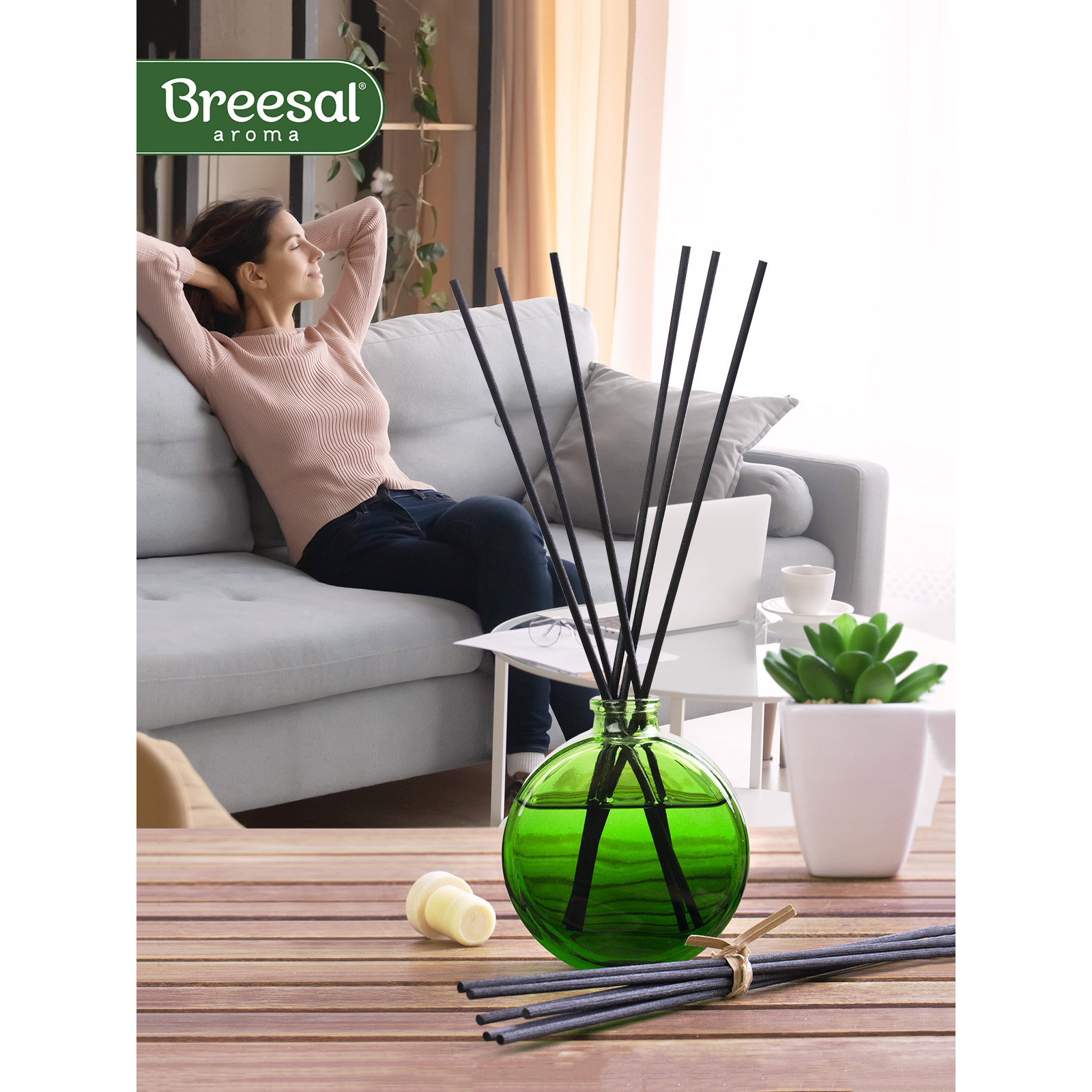 Декоративный ароматизатор Breesal Arome Sticks Антистресс - фото 8