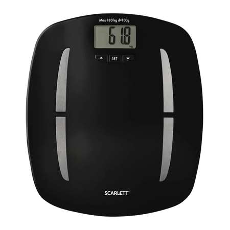 Весы напольные электронные Scarlett SC-BS33ED83 максимальный вес 180 кг черный