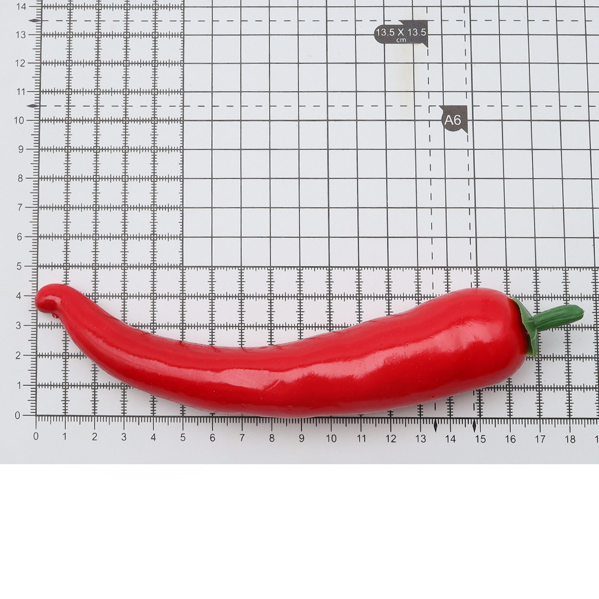 Овощ искусственный Astra&Craft Перец острый красный 9 см - фото 2