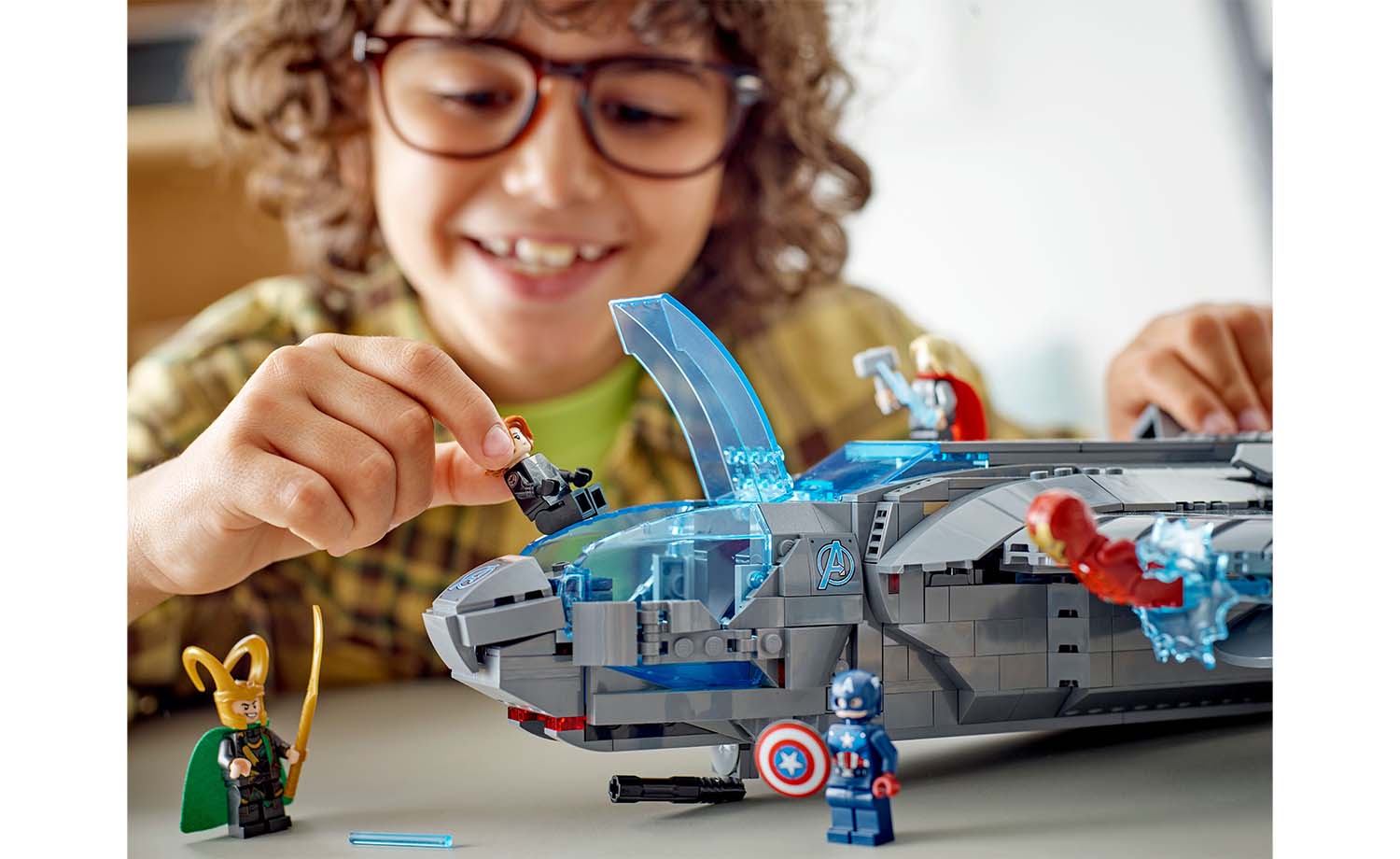 Конструктор LEGO Super Heroes «Квинджет Мстителей» 795 деталей 76248 - фото 14