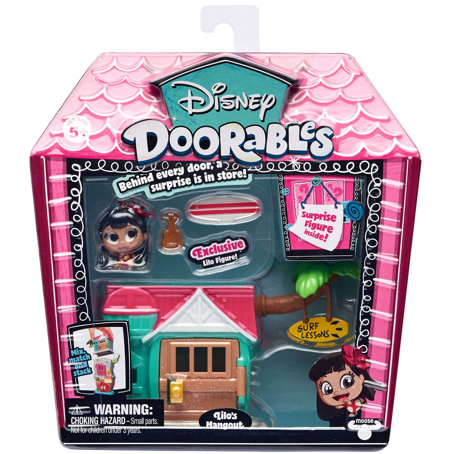 Мини-набор игровой Disney Doorables Лило и Стич с 2 фигурками (Сюрприз) 69417 - фото 2