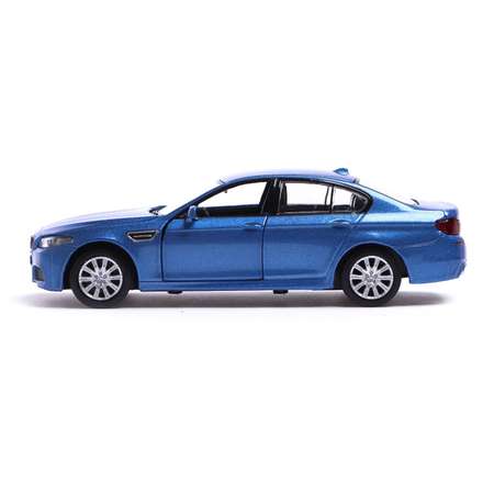Машина Автоград металлическая BMW M5. 1:32. открываются двери. инерция. цвет синий