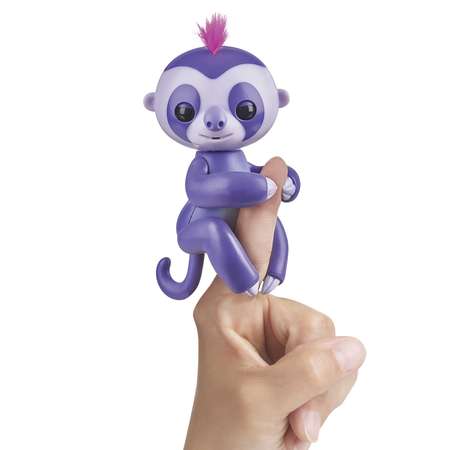 Ленивец Fingerlings интерактивный Мардж Пурпурный 3752