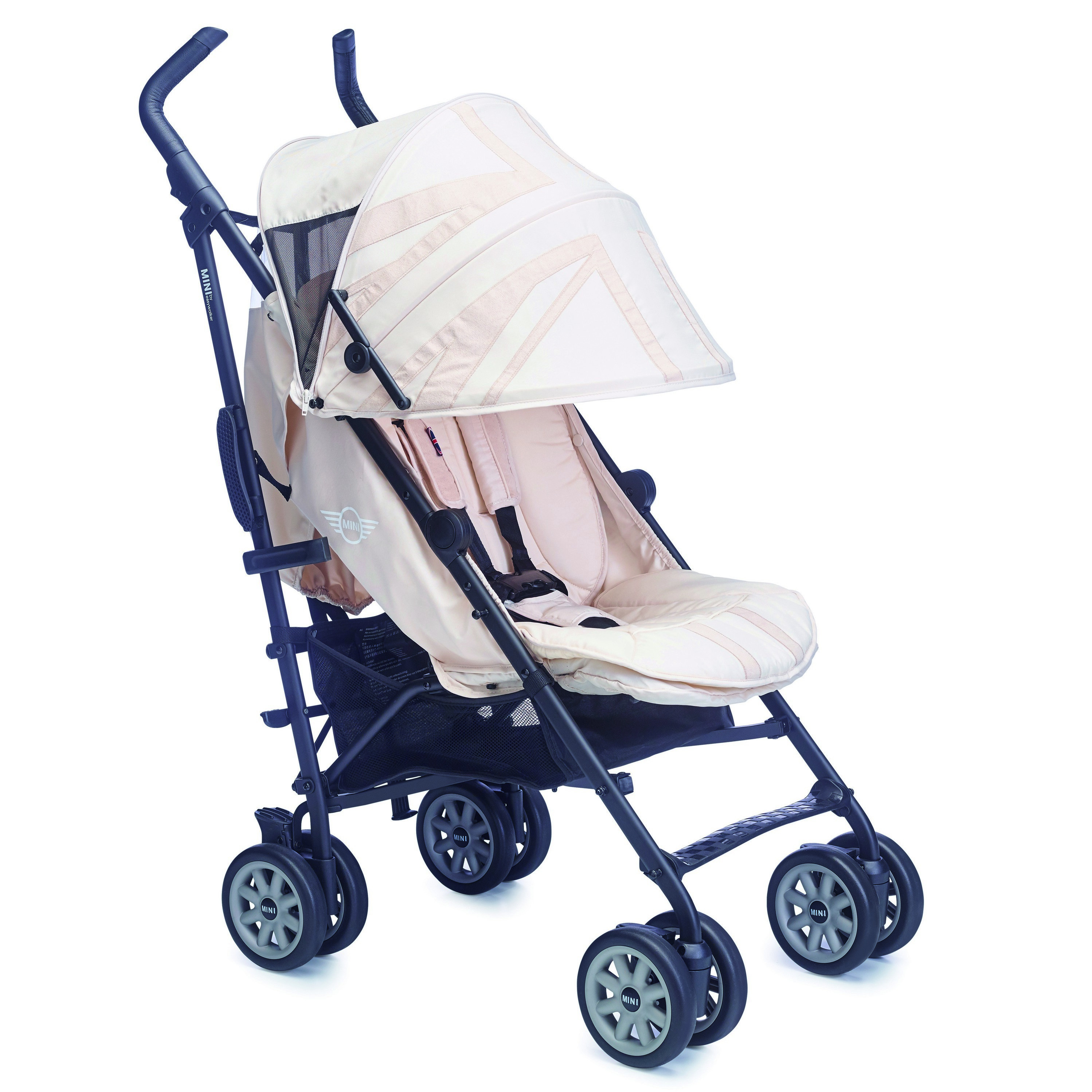 Коляска Easywalker Mini Buggy XL Milky Jack c бампером - фото 3