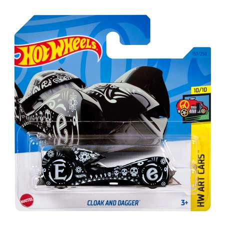 Болид Hot Wheels cloak and dagger 1:64 без механизмов