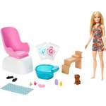 Набор игровой Barbie для маникюра и педикюра GHN07