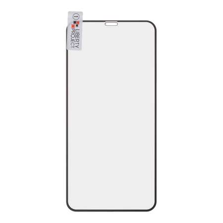 Стекло защитное Liberty Project для iPhone 11 Pro/X/Xs Max Tempered Glass с рамкой 0.33мм  2.5D 9H ударопрочное Черное
