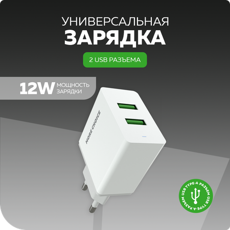 Сетевое зарядное устройство More Choice NC11a