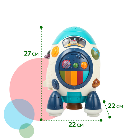 Игрушка развивающая BabyGo Ракета OTE0649961
