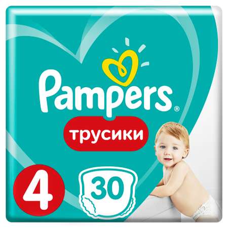 Подгузники-трусики Pampers 4 9-15кг 30шт