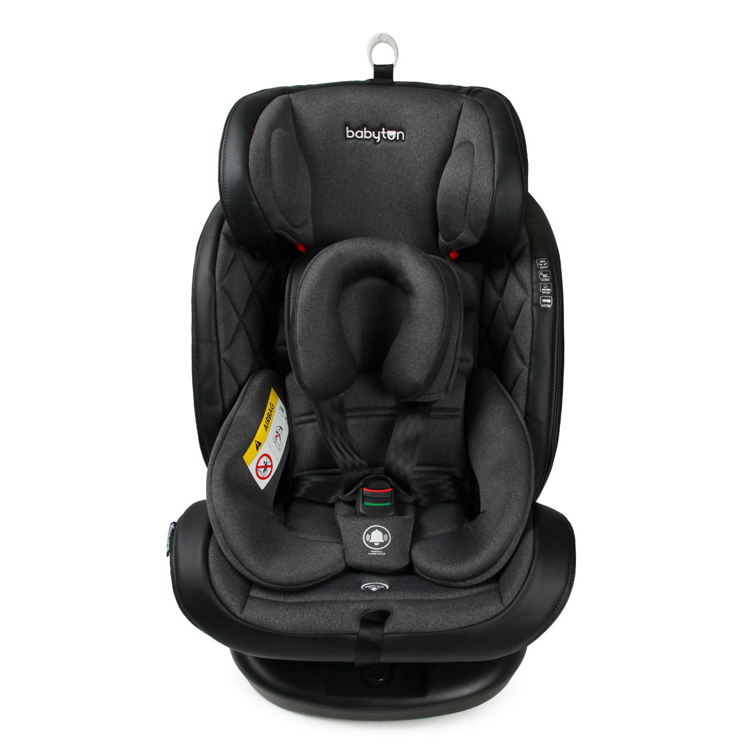 Автокресло Babyton Multi-Stage 0+/1/2/3 Isofix Black - фото 9