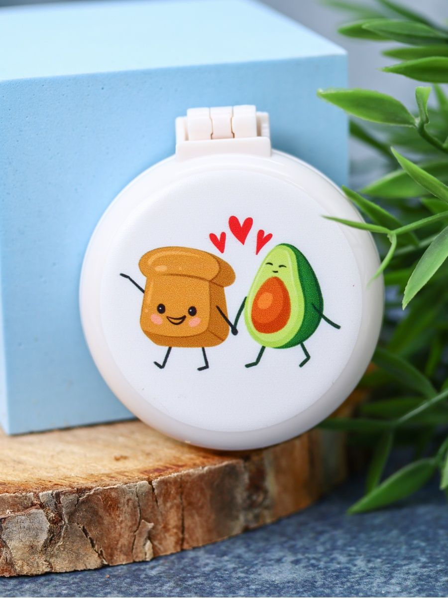 Расческа iLikeGift Fold friends avocado and bread - фото 2