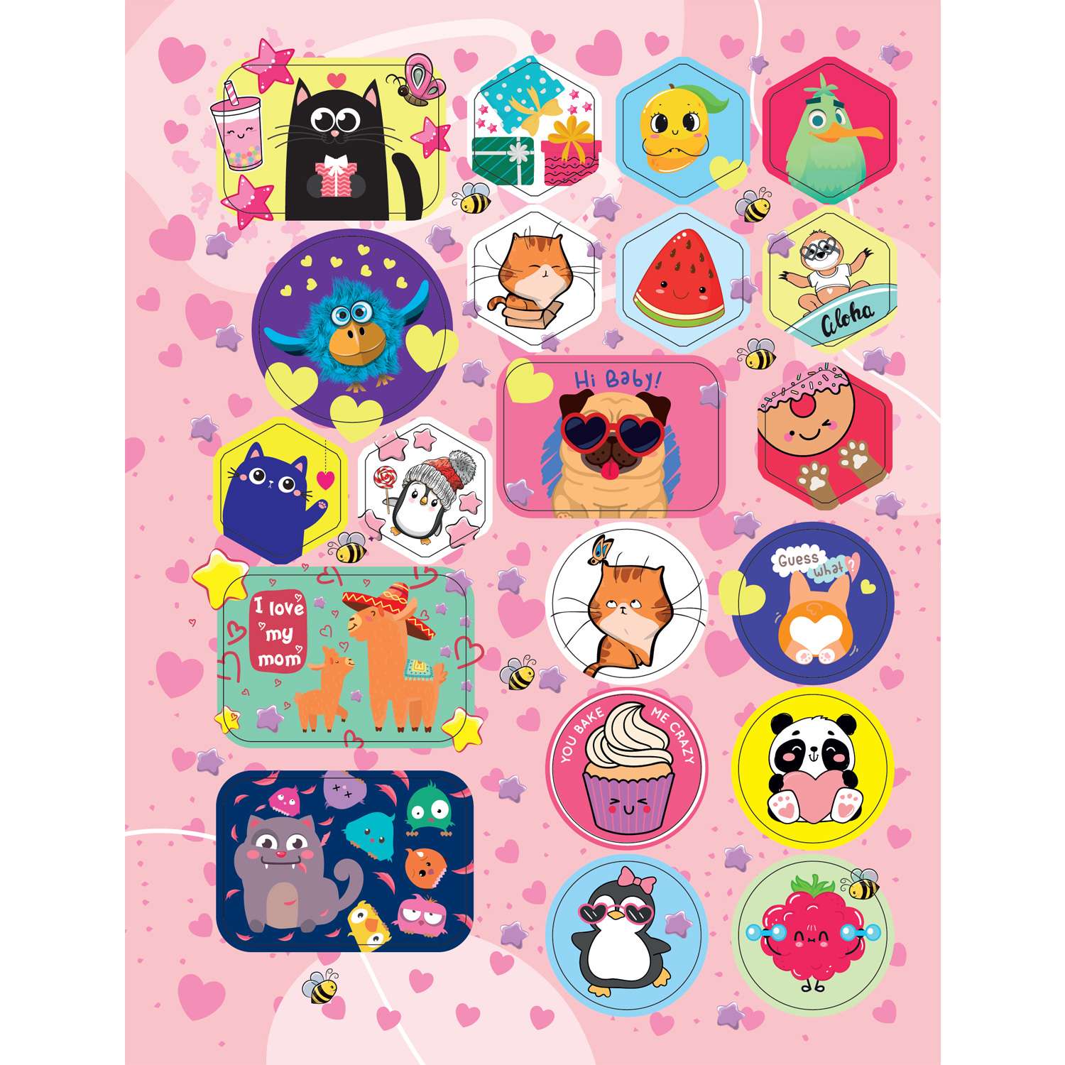 Книга ND Play 150 наклеек Котики и не только - фото 4