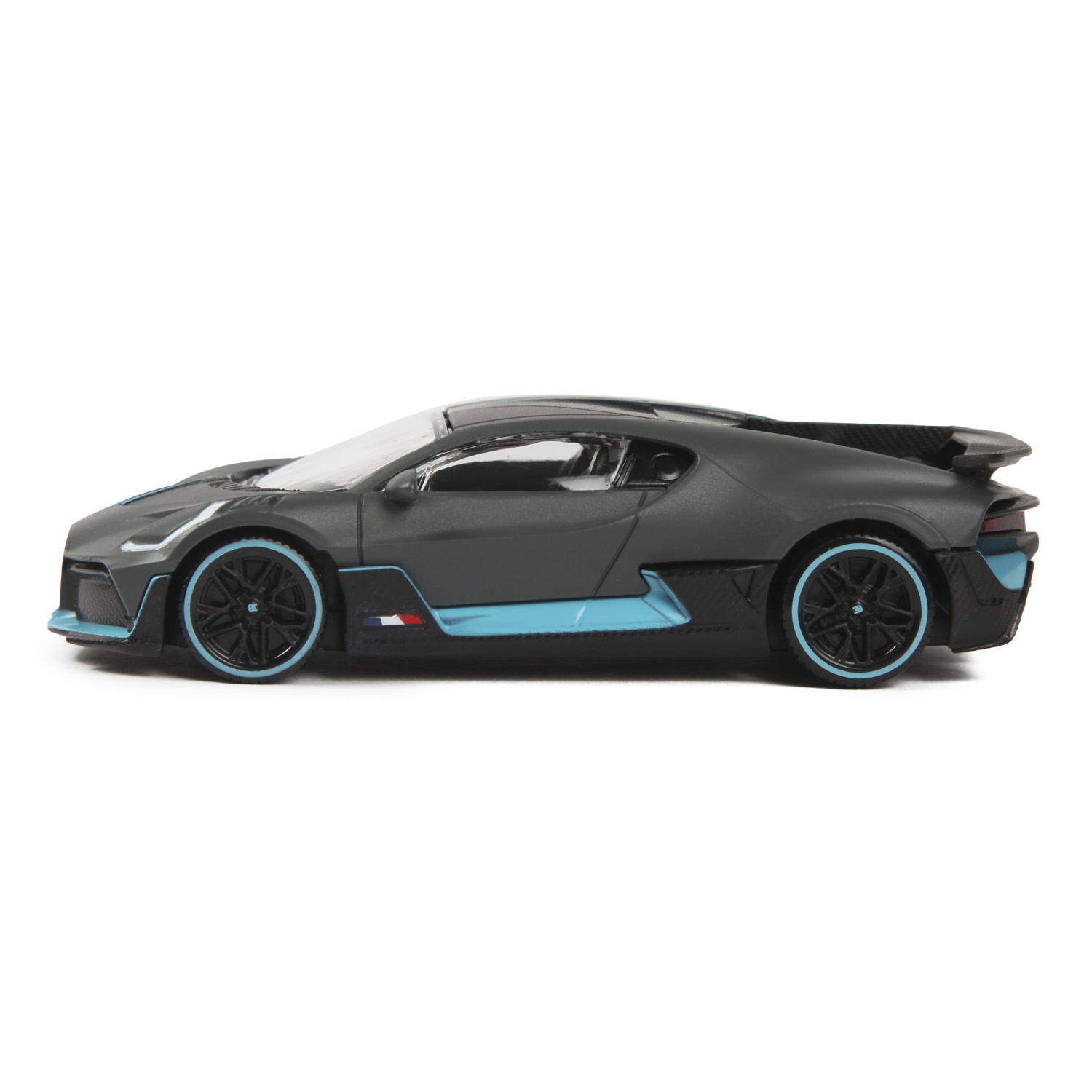 Автомобиль Rastar Bugatti Divo 1:43 серый 64000 - фото 6