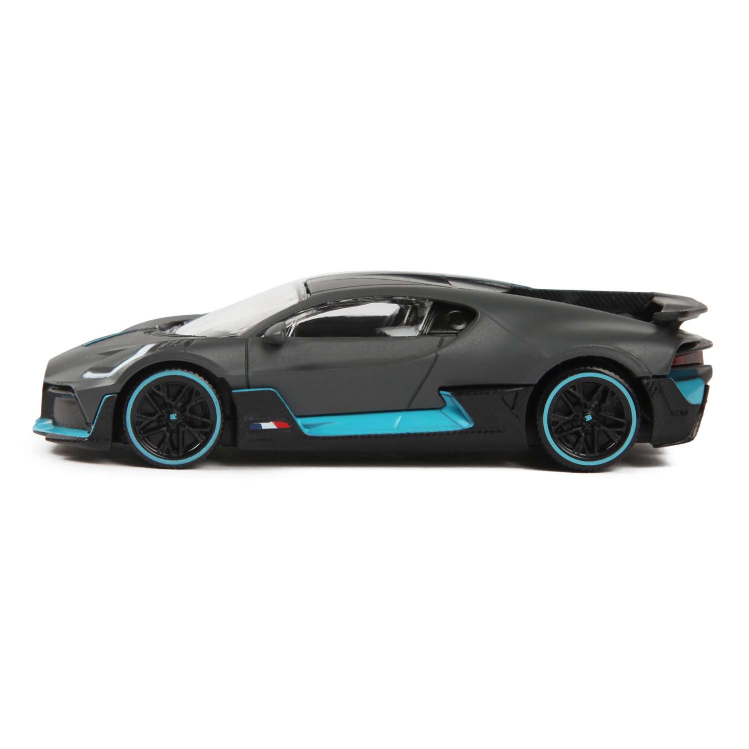 Автомобиль Rastar Bugatti Divo 1:43 без механизмов серый 64000 - фото 6