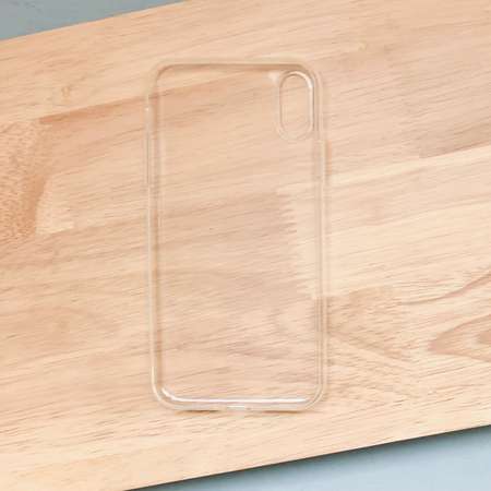 Чехол силиконовый HOCO прозрачный / плотный на iPhone X/XS