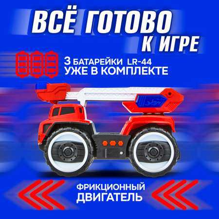 Автокран 1TOY красный