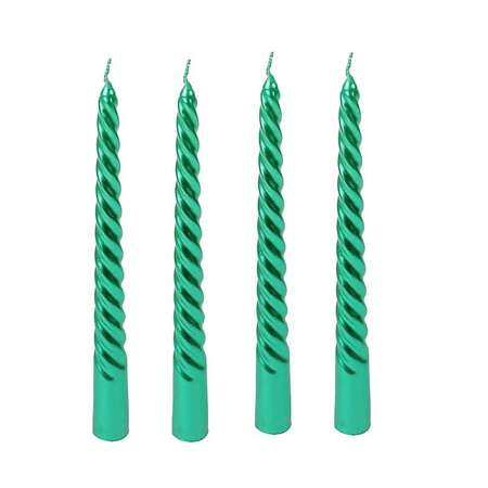 Ароматизированные свечи Ripoma Зеленые 26 см
