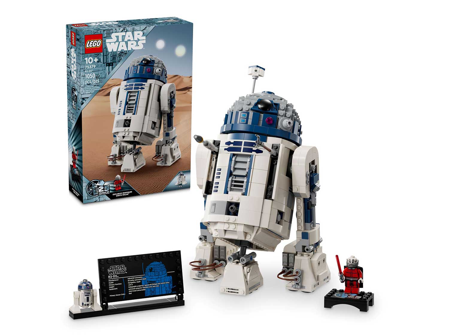 Конструктор LEGO Star Wars Фигурка дроида R2-D2 75379 купить по цене 12999  ₽ в интернет-магазине Детский мир