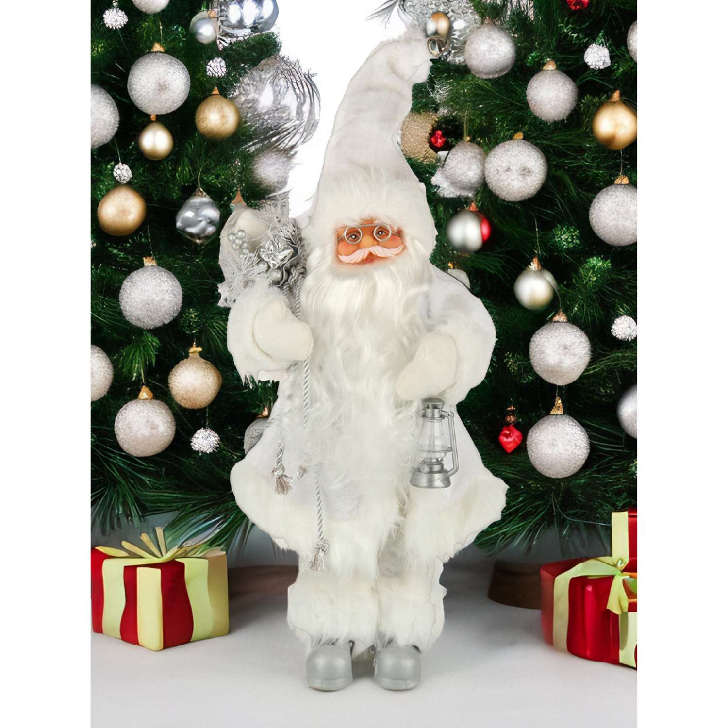 Дед Мороз Весёлый хоровод 45 см - фото 6