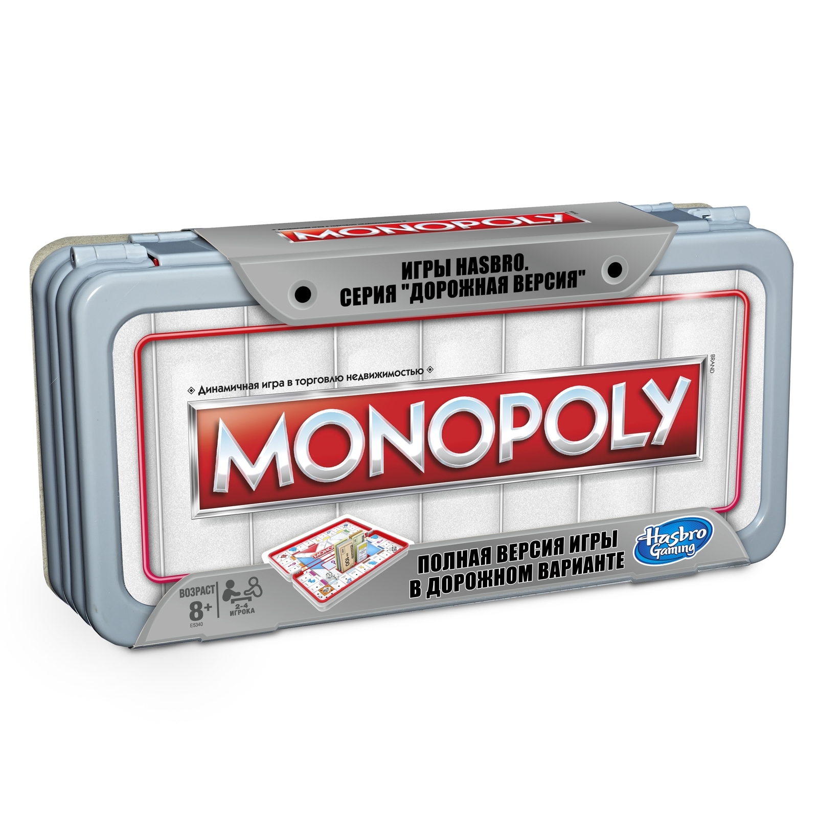 Игра настольная Monopoly (Games) Дорожная монополия Роудтрип E5340121  купить по цене 1599 ₽ в интернет-магазине Детский мир