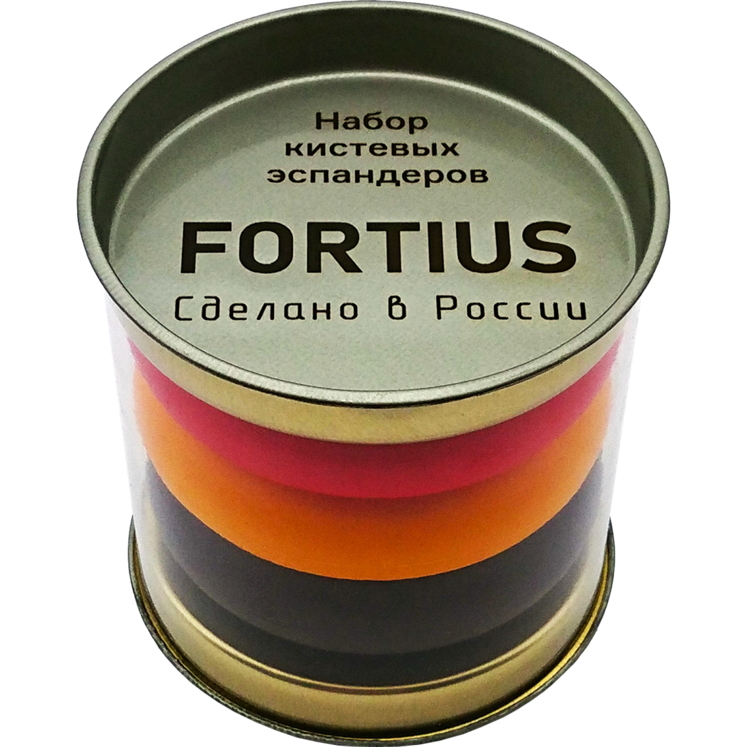 Набор кистевых эспандеров FORTIUS в тубусе - фото 1