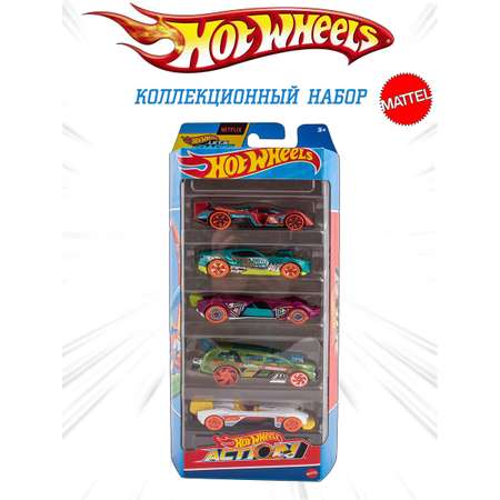 Автомобиль Hot Wheels Action 5 шт