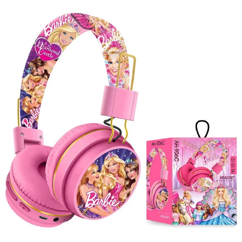 Наушники Bluetooth Барби CASTLELADY беспроводные Barbie AH-906C купить по  цене 1794 ₽ в интернет-магазине Детский мир