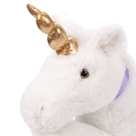 Мягкая игрушка Fluffy Family Единорог белый 68 см